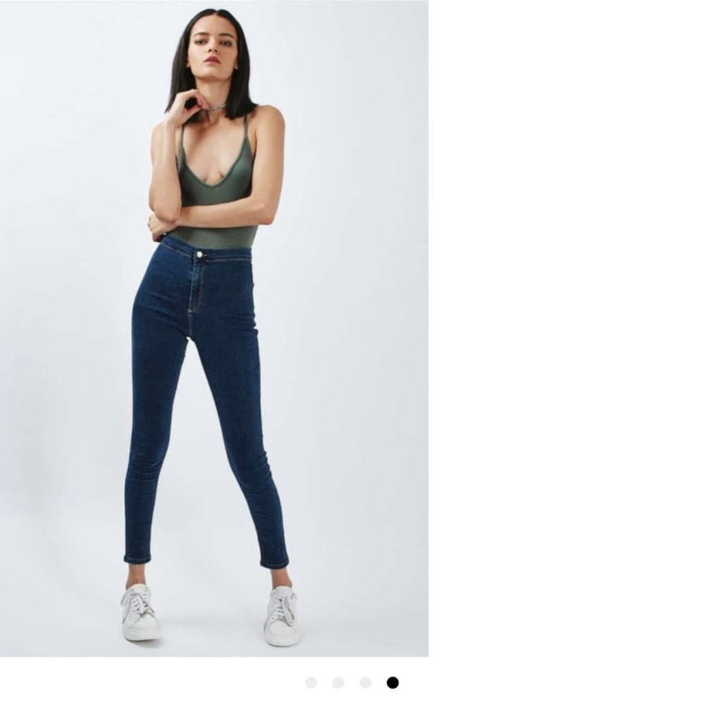 Topshop crisscross strap bodysuit